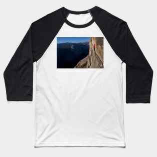 Alex Honnold Thank God Ledge Half Dome Solo Painting Baseball T-Shirt